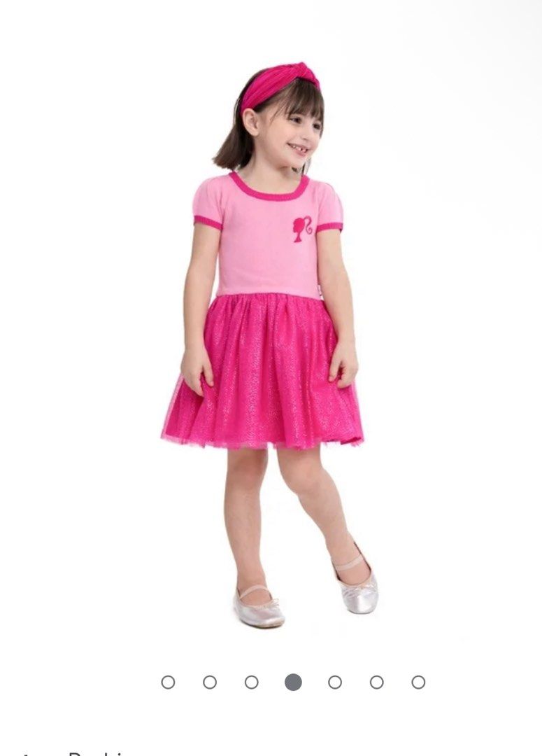 Barbie Dress (Category: Babies & Kids Fashion) located in Manila. Submitted by mummyrandom (Listing ID 1373505751, Image 1). Description: Size on tag 4T .
