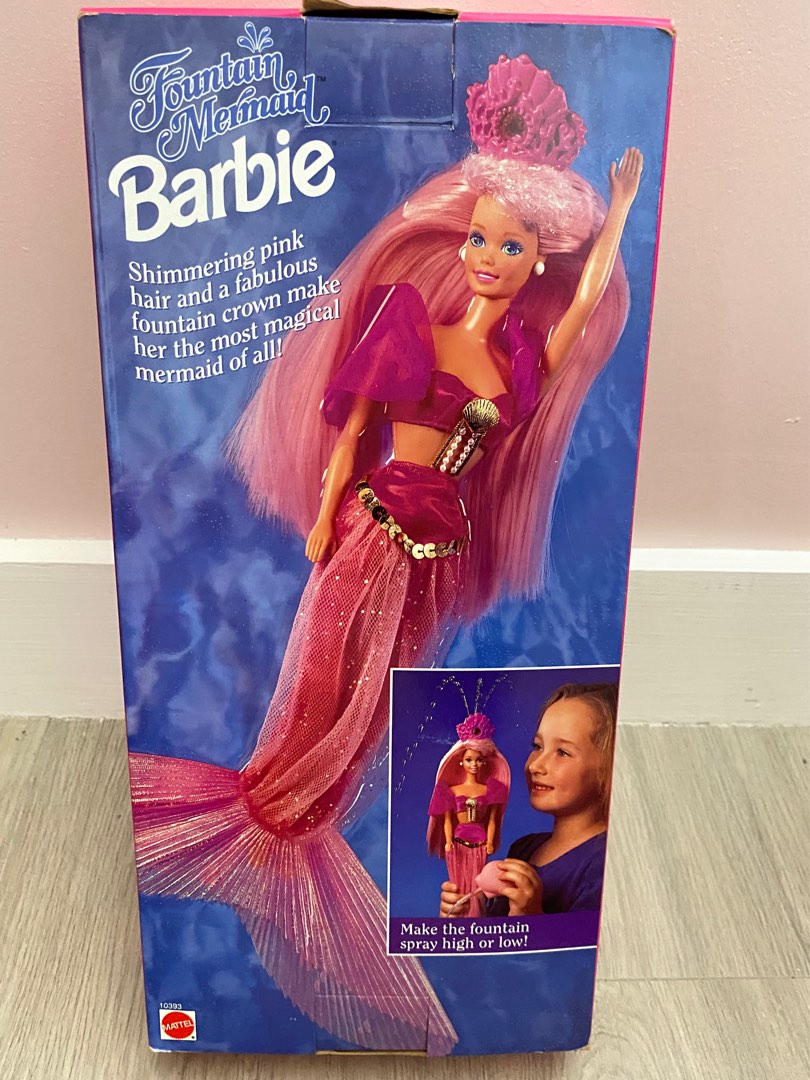 Barbie Fountain Mermaid Sirène Mattel - Poupée Occasion Très Bon état