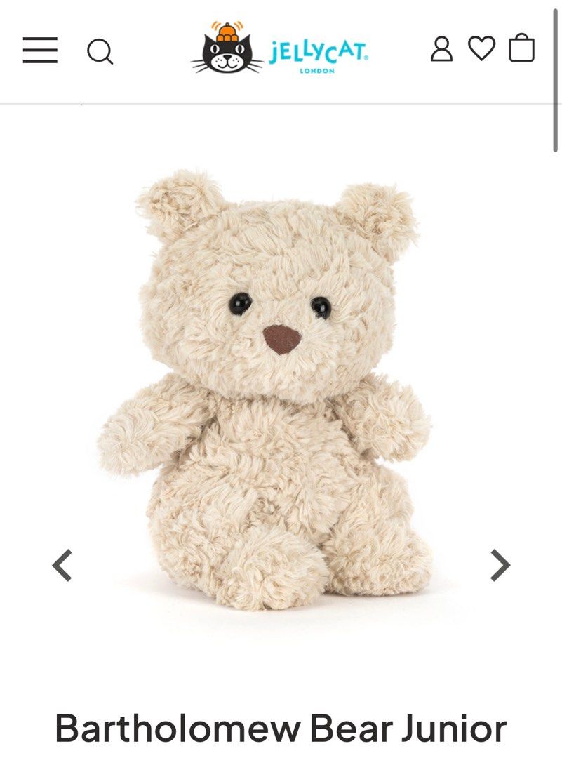 Bartholomew Bear Junior - PRE ORDER!!, Toys & Collectibles, Toys