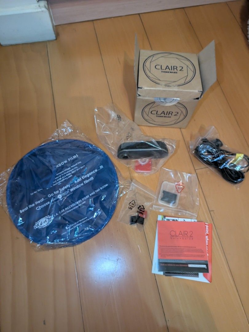 Car DVR and mount CLAIR2 (Category: Security Systems & CCTV Cameras) located in Manila. Submitted by seanapaul (Listing ID 1373541791, Image 2). Description: CLAIR2 for car car DVR mount cigar lighter cable 3M tape cable jodker mirco Sd reader quick guide.