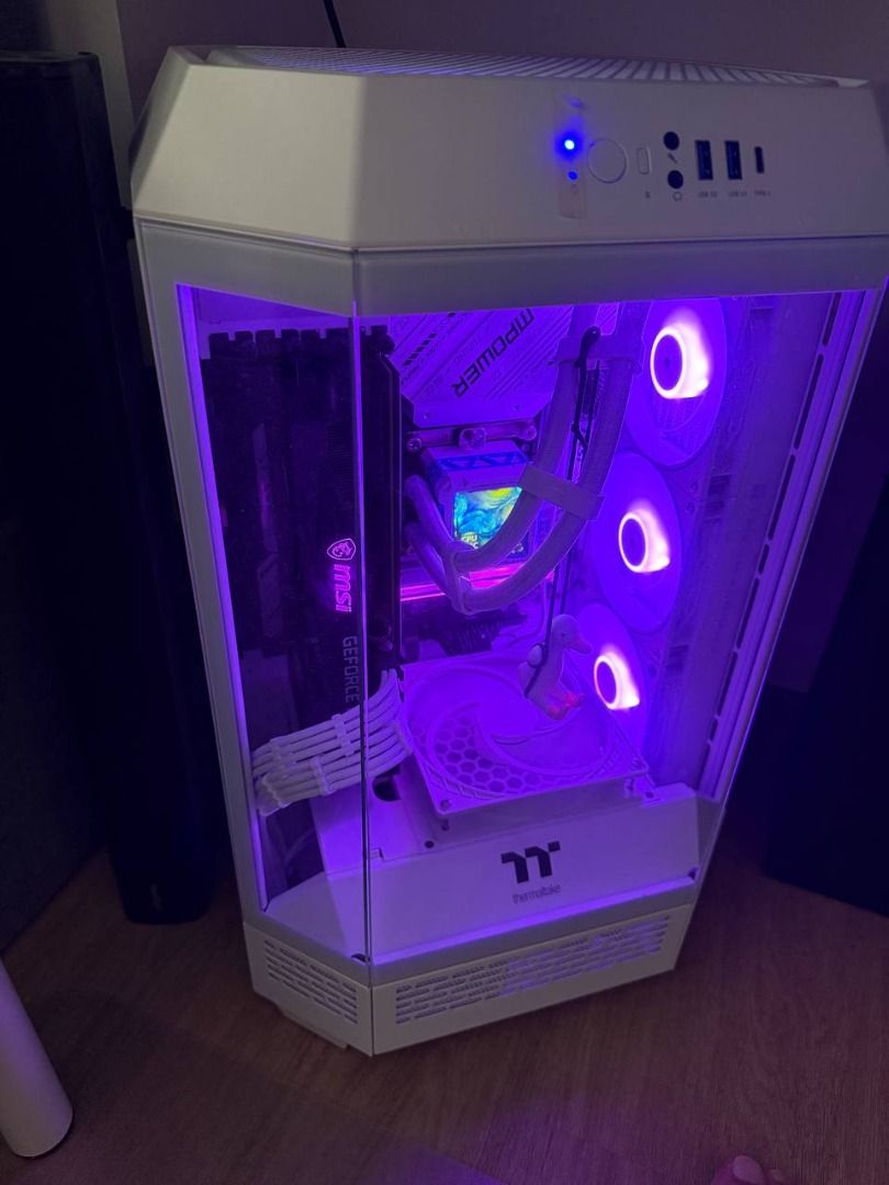 CASE ONLY The Tower 300 Snow Micro Tower Chassis632237916001301120