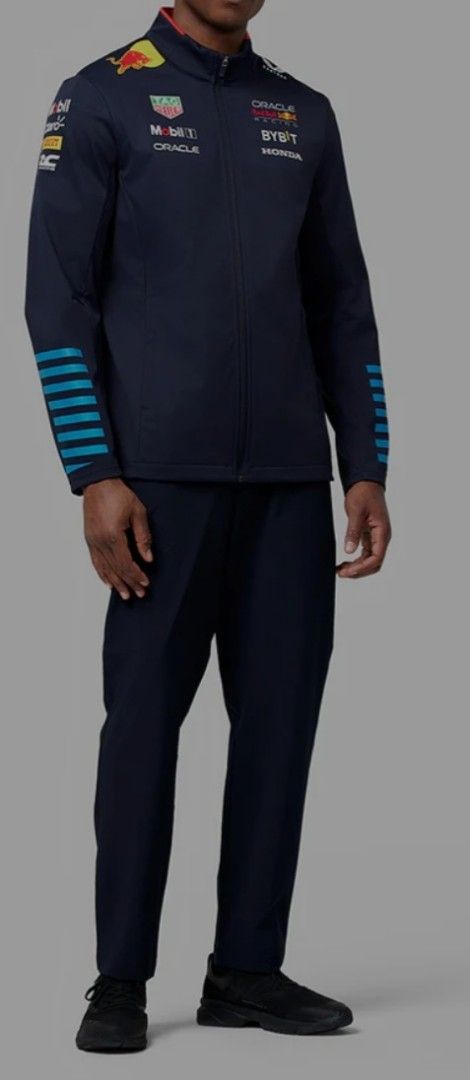 F1 Oracle Red Bull Racing Official Teamline Soft Shell Jacket - Night ...