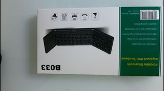 Foldable Bluetooth Keyboard With Touchpad63014251844354110