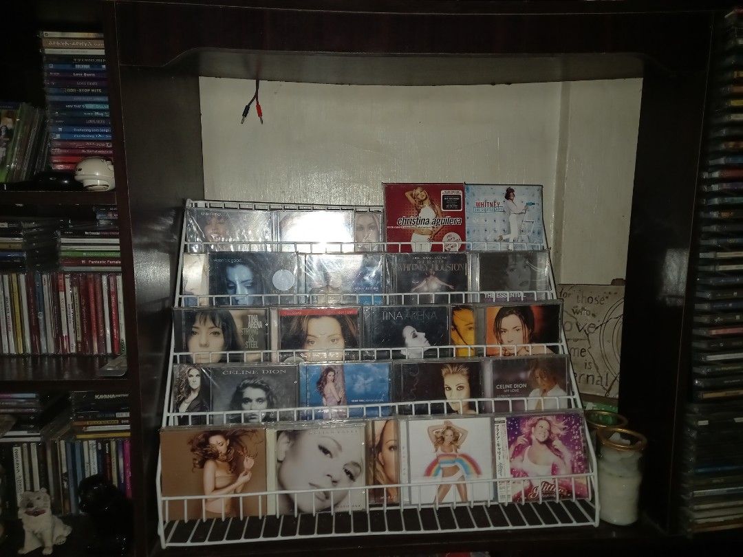 Foreign Divas 4 Sale!!! (Category: CDs & DVDs) located in Bacoor. Submitted by click2_mac (Listing ID 1367907828, Image 1). Description: Foreign Divas 4 Sale!!! 300 and Up. payment tru paymaya Already Sold: 1. MC Memoirs UK Pressed Mint 2. MC The Ballads Japan Pressed Sealed 3. CD Falling Into You Canadian Pressing Mint 4. CD All The Way Canadian Pressing Mint 5. Tina Arena Songs of Love & Loss 2 6. Tina Arena Souvenirs 7. Tina Arena Greatest Hit