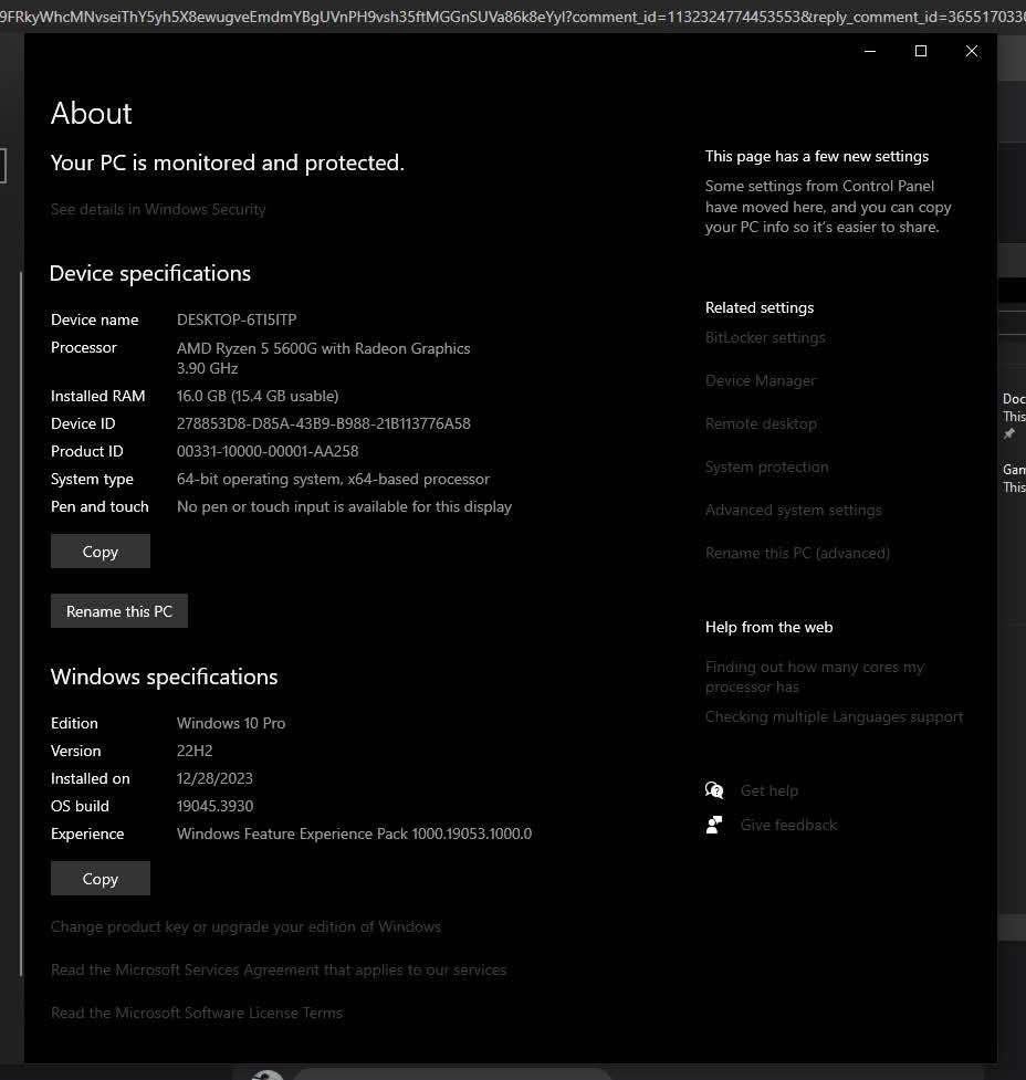 gaming PC (Category: Desktops) located in Quezon City. Submitted by kimck420 (Listing ID 1373509517, Image 3). Description: For Sale Set PC ‼️ Personal Gaming Set Ryzen 5 5600G Inclusions: ☑️ 24 Inches N-VISION Monitor 100HZ ☑️ Royal Kludge RGB Mechanical Keyboard ☑️ Razer Deathadder Gaming Mouse ☑️ Hylas Gaming Headphone (RedDragon) ☑️ Gaming Table (Carbon) ☑️ PS4 Controller with LED Charging dock station ☑️ Witcher Keycap (Wolf) ☑️ Bluetooth Do