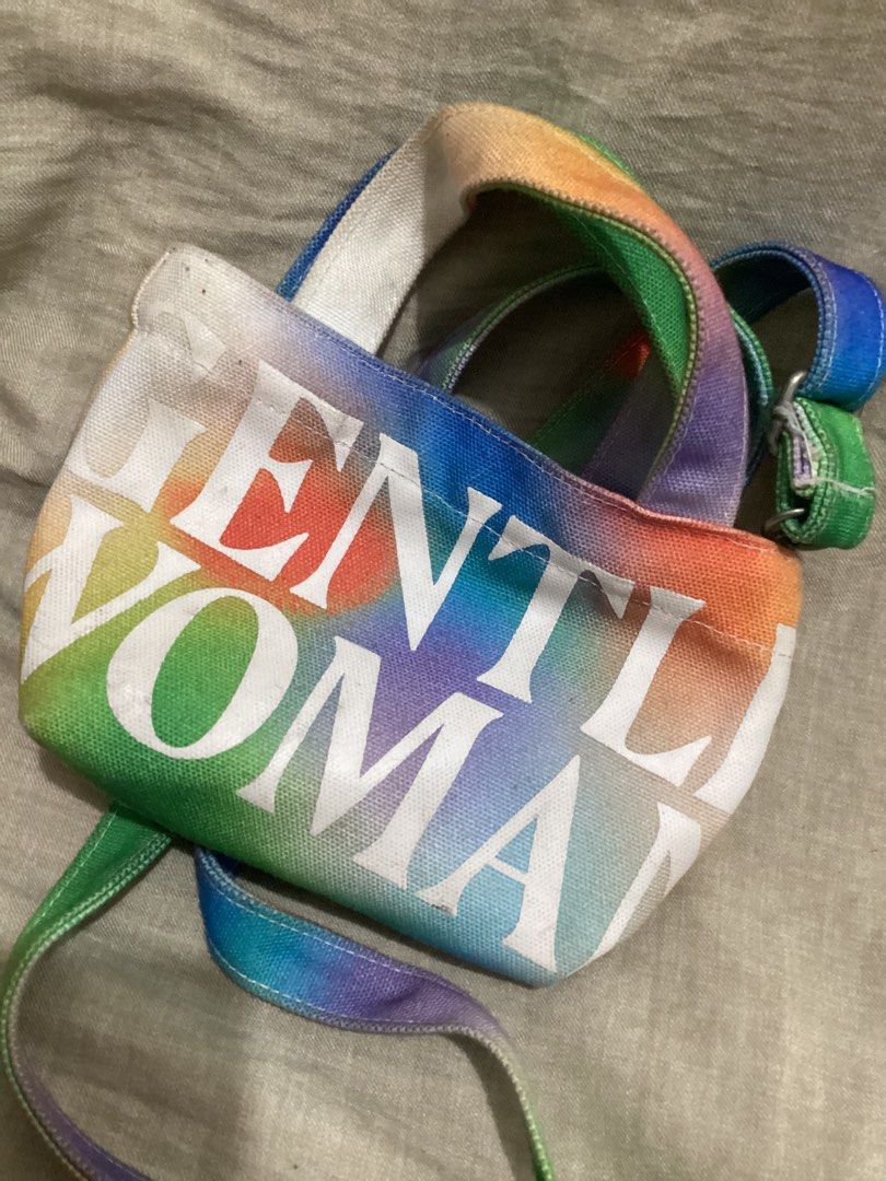 Gentle Woman Explicit Sensory Micro bag (Category: Cross-body Bags) located in Manila. Submitted by jungyunojae (Listing ID 1373488697, Image 2). Description: Authentic Gentle Woman Explicit Sensory Micro Tote With original tags.