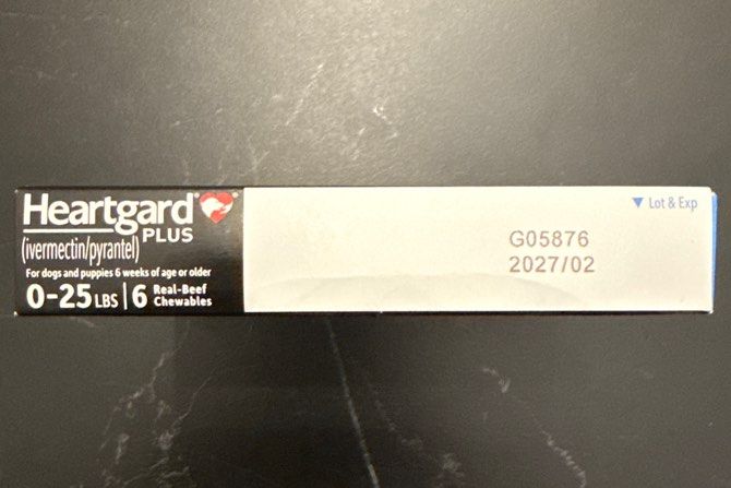 Heartgard Plus Chewables for Dogs (up to 25lbs) (Blue Box, 6s) (Category: Homes & Other Pet Accessories) located in Singapore. Submitted by wckd.tribe (Listing ID 1373562491, Image 2). Description: 6 Chewables Expiry: 02/2027 .