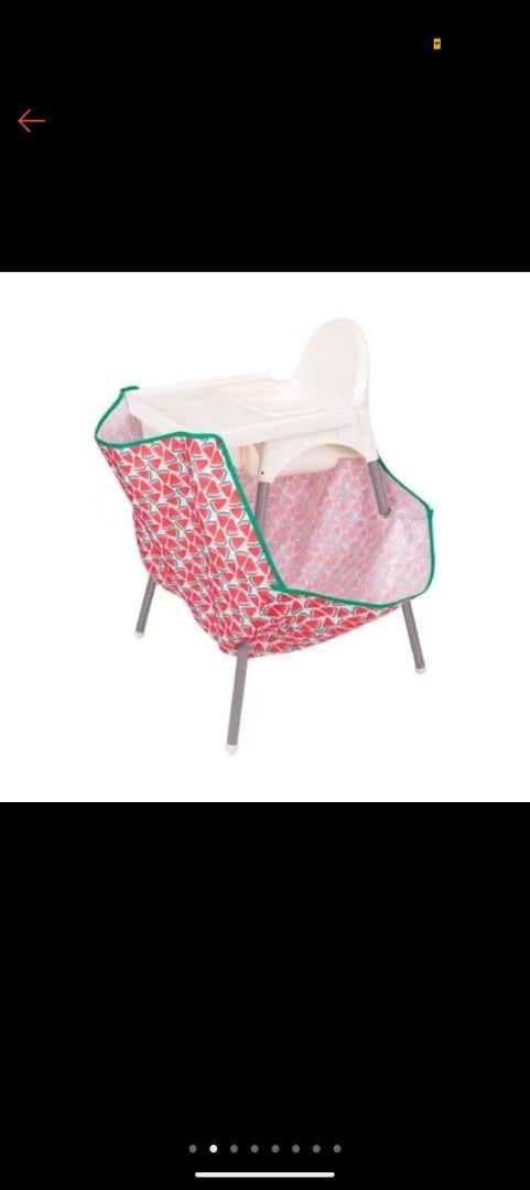 High Chair Food Catcher Watermelon Design (Category: Baby High Chairs) located in Singapore. Submitted by pclaire (Listing ID 1373405614, Image 2). Description: Extra large Watermelon design Used a couple of times only.