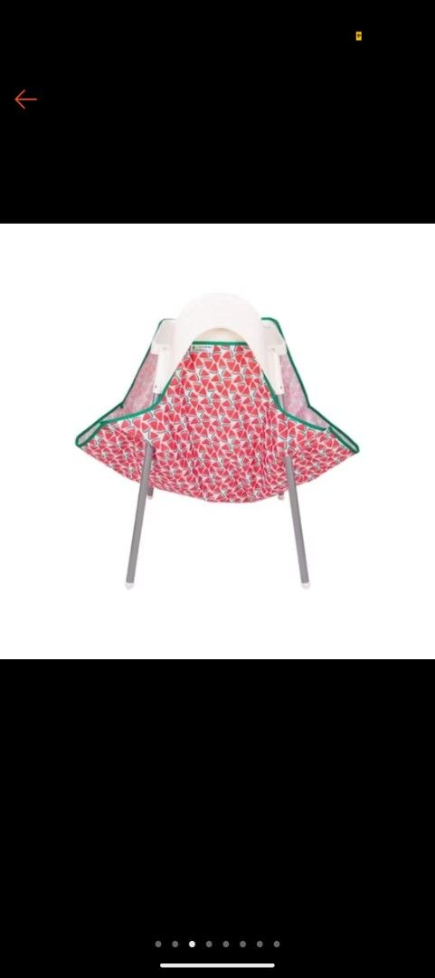 High Chair Food Catcher Watermelon Design (Category: Baby High Chairs) located in Singapore. Submitted by pclaire (Listing ID 1373405614, Image 3). Description: Extra large Watermelon design Used a couple of times only.