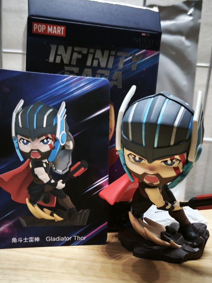 Infinity Saga - Gladiator Thor (opened Box) (Category: Figurines & Statues) located in Manila. Submitted by patrickbl69019 (Listing ID 1373564059, Image 1). Description: Please read before you order! * Chat the seller first if there are any queries about the product. * All items are in good condition, the seller will notify the buyer if the item has a flaw. * Color may vary due to lighting. * We have one stock per item. * Payment Method: Gcash or