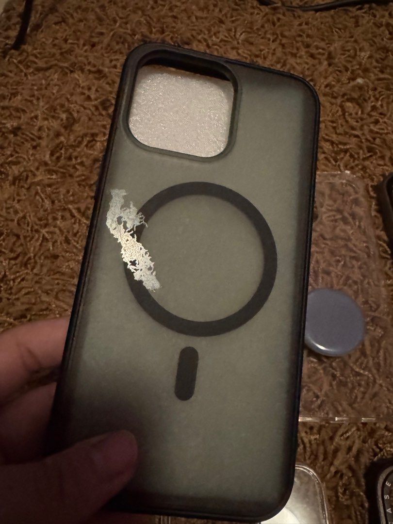 iphone 15 pro max cases (Category: Cases & Sleeves) located in Pasig City. Submitted by youseemsadforagirlsoinlove (Listing ID 1373556445, Image 2). Description: 1 - 150 (w light issue, see 2nd photo) 2 - 150 (includes a free pop socket) 3 - 200 4 - 100 (lil yellowish) 5 - 350 (from 🍊 app).