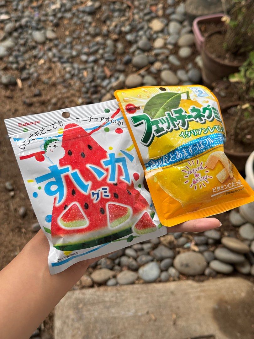 Japan gummies bundle Japan candy bundle (Category: Other Food & Drinks) located in Pasig City. Submitted by beautyloversph (Listing ID 1373436686, Image 1). Description: Take all from 🇯🇵.