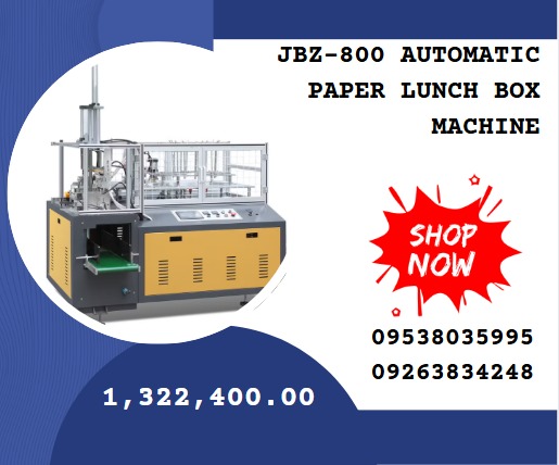 JBZ-800 Automatic Paper Lunch Box Machine, Everything Else, Others on ...