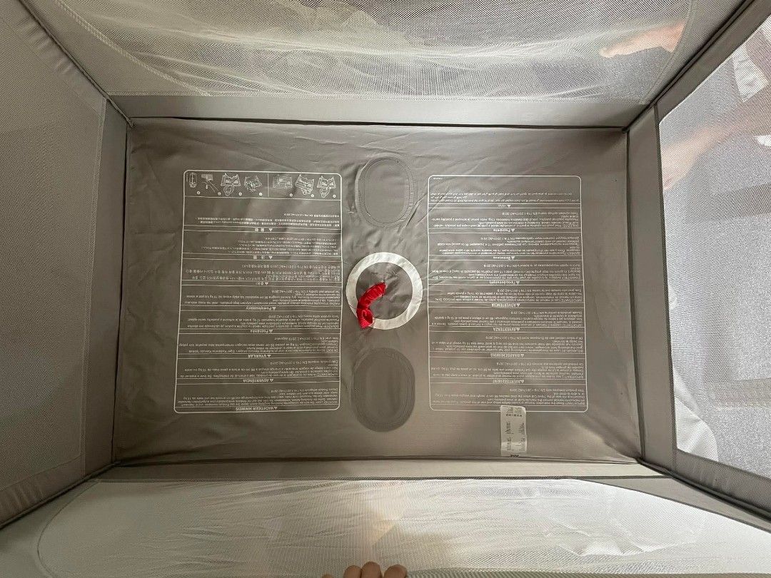 Joie Excursion Change and Bounce Baby Crib (Category: Cots & Cribs) located in Marikina City. Submitted by bagofsissies (Listing ID 1373398665, Image 3). Description: Last price na po mga misis. Selling low kasi gamit na gamit siya ng baby ko pero no defects naman. I will include the uratex foam na pinasadya ko for the crib. RFS: Served its purpose. Issue: Needs cleaning due to storage. Wala na yung light/music box niya. Sira na dahil nababad yun