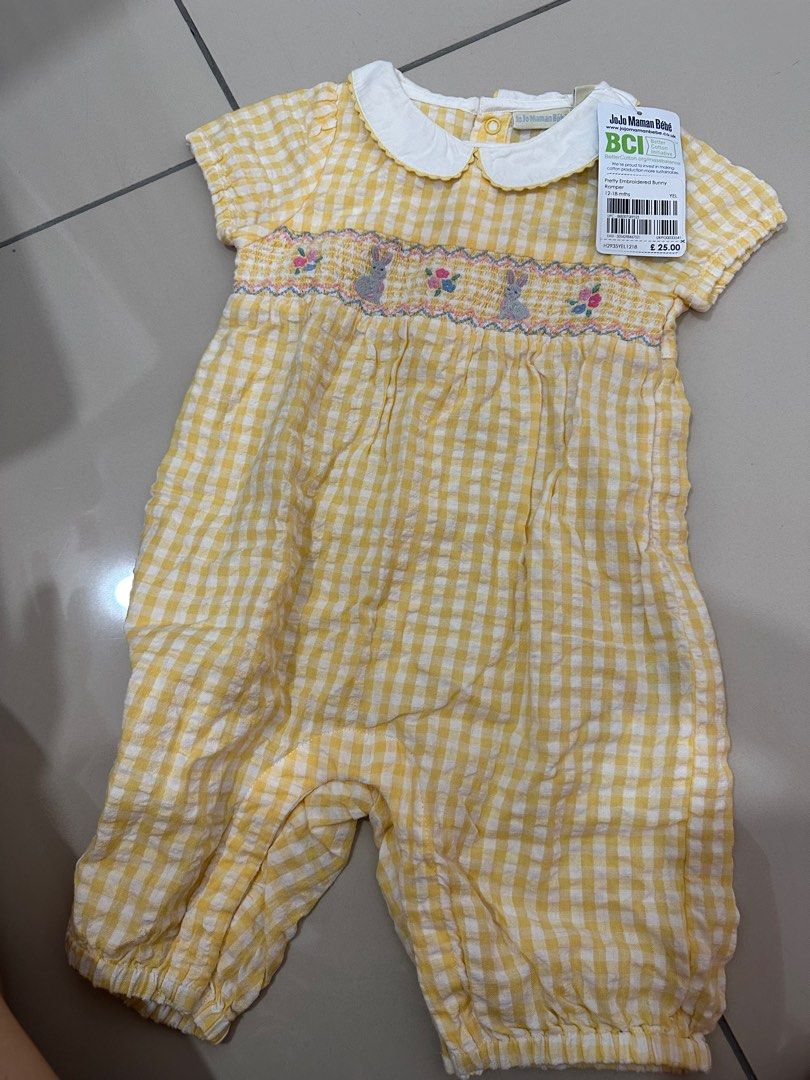 Jojo maman bebe smocked romper baby (Category: Babies & Kids Fashion) located in Singapore. Submitted by clavecustoms (Listing ID 1373409235, Image 2). Description: .