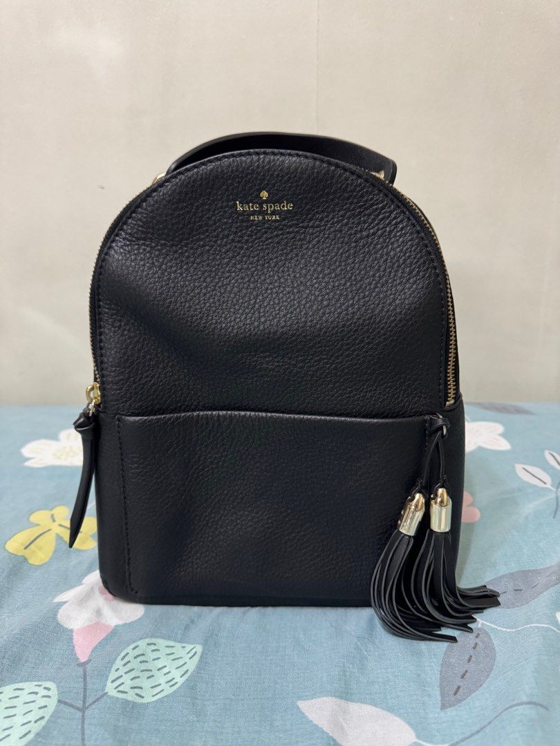 Kate Spade Atwood Place Small Bradley Backpack (Category: Luxury Bags & Wallets) located in Pasig City. Submitted by coleenseven (Listing ID 1373532019, Image 1). Description: Kate Spade Atwood Place Small Bradley Backpack Black Slightly used - like new With care card.
