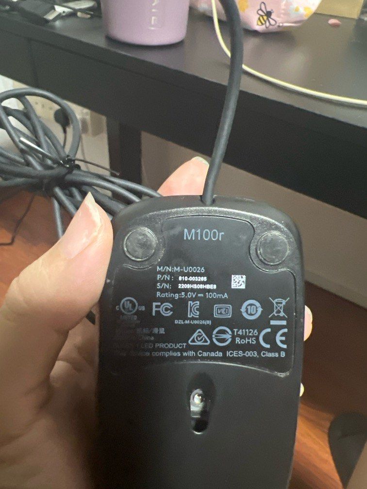 Logitech M100r wired mouse63206330461954111