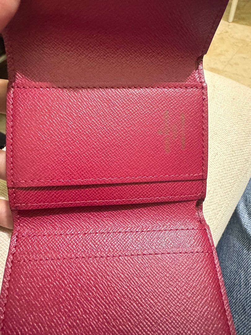 Louis Vuitton Compact Wallet (Category: Luxury Bags & Wallets) located in Manila. Submitted by personalprelovedmnl (Listing ID 1373507073, Image 2). Description: Almost New Small wallet With bag and dustbag.
