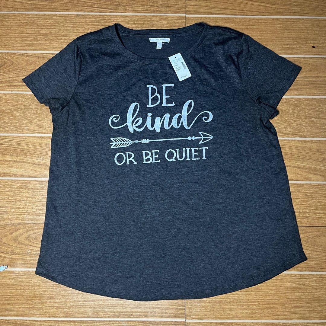 Maurices cotton Tshirt ( M-L) (Category: Shirts) located in Cavite. Submitted by herewegoagainthrift (Listing ID 1373549242, Image 1). Description: Bradnnew with tag .