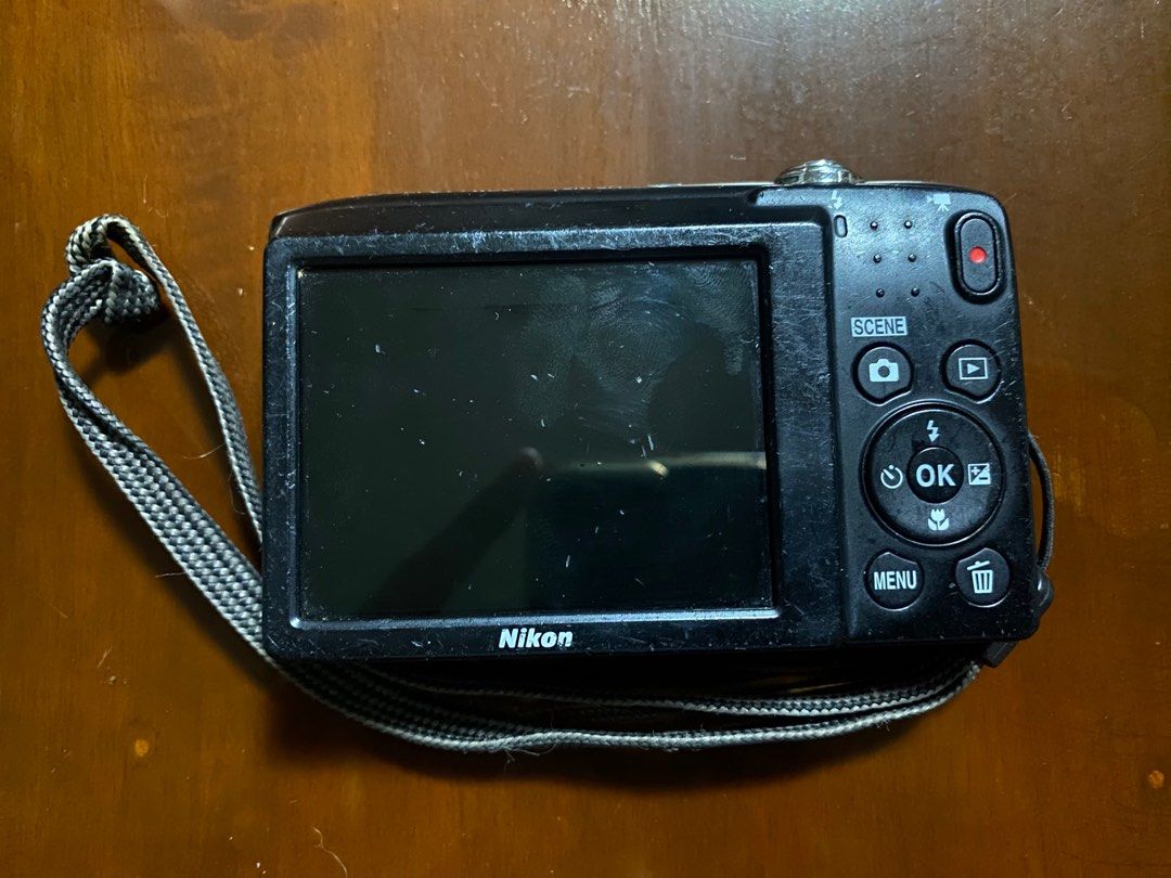 Nikon Coolpix A100 Purpler Digicam Digital Camera (Category: Cameras) located in Marikina City. Submitted by caydeclutters (Listing ID 1373403682, Image 2). Description: Nikon Coolpix A100 Price: ₱3,999 Inclusions: Battery Charger Strap Flaws: Some scratches on the body Mild malfunctioning pixel on the upper part of the screen but it doesn’t affect the output It takes a few seconds to load to the preview of the photo Mode of Payment: Gcash or Cas