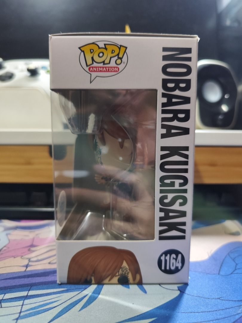 NOBARA FSE FUNKO (Category: Designer & Blind Box Toys) located in Quezon City. Submitted by foxstrat17 (Listing ID 1373529572, Image 3). Description: NOBARA KUGISAKI #1164 Box condition: 8.5-9.5/10 Location: Cubao, Quezon City MOP: Gcash/Maya MOD: Lalamove/LBC/Meetup by schedule Add 10 pesos for used prot.