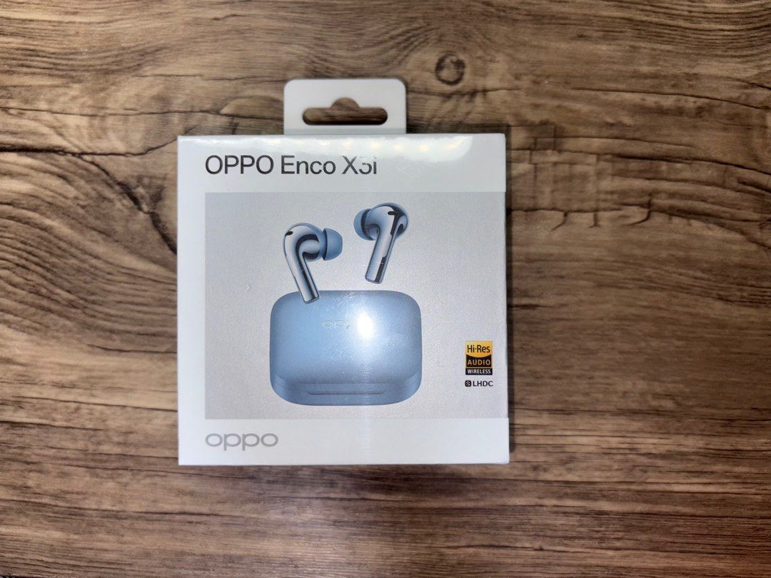 OPPO Enco X3i True Wireless Earbuds (Category: Earphones) located in Singapore. Submitted by no___trades___ (Listing ID 1373545660, Image 1). Description: Brand new OPPO Enco X3i in Blue, 100% authentic. 🔒 Sealed in box, never opened 🛡️ Full warranty starts upon activation 🎧 Hi-Res Audio Certified, LDAC support, ANC (Active Noise Cancellation), and crystal-clear call quality 📦 Includes: • Charging case • Earbuds (Left & Right) • USB-C chargin