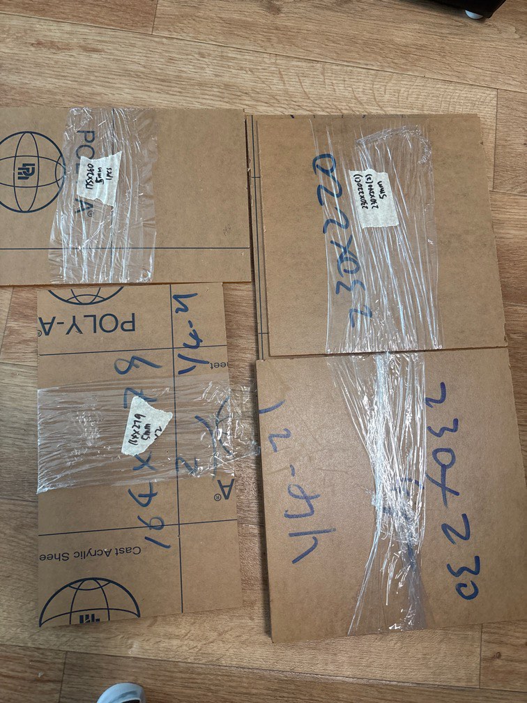 Perspex Acrylic Pane, Hobbies & Toys, Stationery & Craft, Other ...