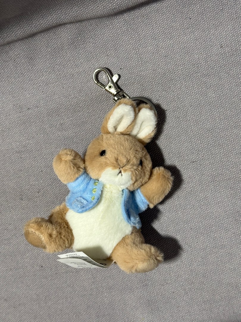 Peter Rabbit Keychain Bagcharm, Hobbies & Toys, Toys & Games on Carousell