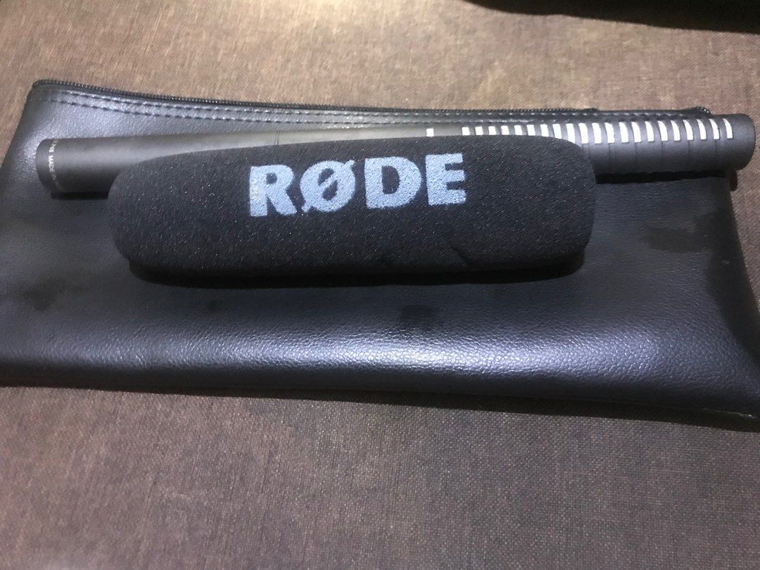 Rode NTG2 Shotgun Microphone (Category: Microphones) located in Singapore. Submitted by parusotong (Listing ID 1373492957, Image 1). Description: Selling of Rode shotgun mic. Used a few time. Only come with the mic, pop filter and the bag. Cant find the mic clip..