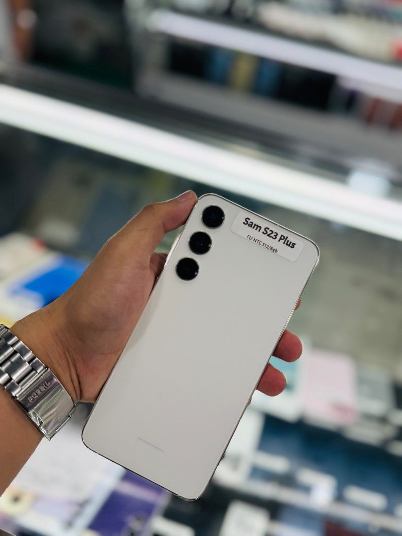 SAMSUNG S23 PLUS 8/512GB OPENLINE NTC (Category: Samsung) located in San Juan City. Submitted by Khalidmgdla08 (Listing ID 1373551402, Image 2). Description: FOR SALE | TRADE/SWAP Price: 22,500 On hand: S23+✔️ 8/512GB ✔️ OPENLINE ✔️ NTC APPROVED ✔️ 100% Original ✔️ 99% Makinis ✔️ 99% Smooth ✔️ NOT REFURB ✔️ NO HIDDEN ISSUES ✔️ NEVER BEEN REPAIRED ✔️ TEST TO SAWA✔️ FREE 3-UTOOLS ✔️ ANY MODEL OF IPHONE AND SAMSUNG ARE AVAILABLE! ✨ We accept: 🔹Cash