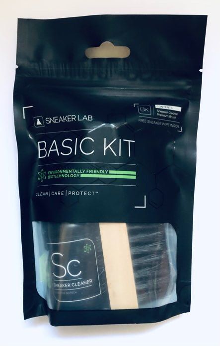 SNEAKER LAB BASIC KIT (Category: Sneakers & Footwear) located in Singapore. Submitted by paulsupernova (Listing ID 1373481747, Image 1). Description: Brand new SNEAKER LAB BASIC KIT for cleaning sneakers for sale. INCLUDES: - Sneaker Cleaner (1.7 FL OZ): An environmentally friendly, biodegradable cleaning solution that cleans at a microscopic level for up to 3 days after application. - Premium Brush .