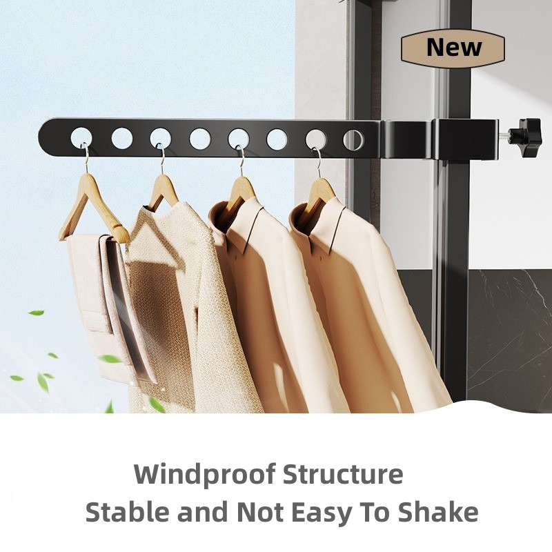 Space Saving Window Clothes Drying Rack, Furniture & Home Living, Home ...