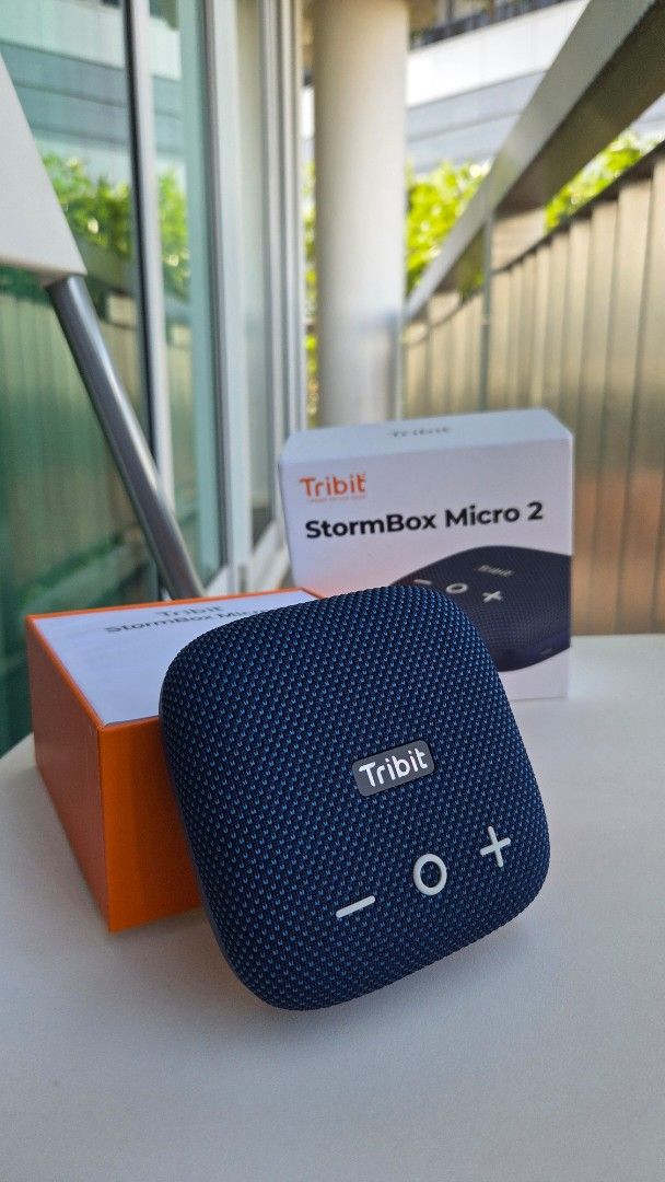 Tribit StormBox Micro 2 | Blue (Category: Soundbars, Speakers & Amplifiers) located in Singapore. Submitted by anythingeverything99 (Listing ID 1373404437, Image 3). Description: Elegant Blue Colour. Good as a gift. Still BN..