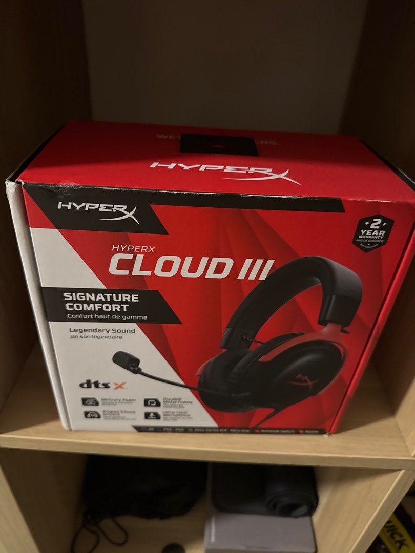 Used HyperX Cloud III Gaming FPS pro headset62863061893633114