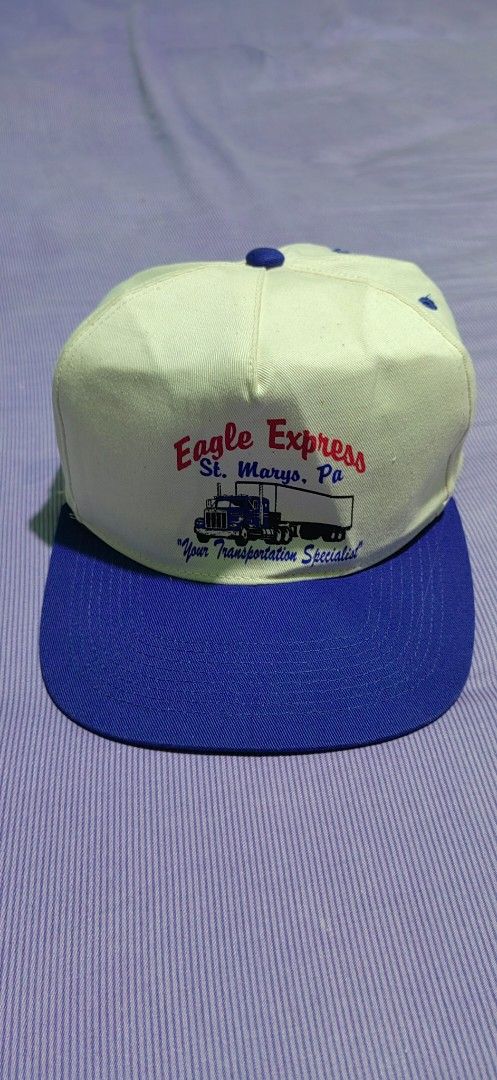 Vintage San Sun Eagle Express Hat (Category: Caps & Hats) located in Cagayan de Oro. Submitted by james_dig (Listing ID 1371867947, Image 1). Description: excellent condition no issue need wash color may vary due to lighting manage expectations for item is from ukay.
