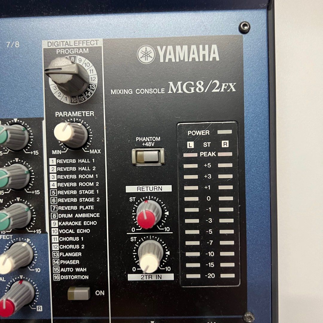 Yamaha Mixing Console - Model MG8/2FX (Category: Other Audio Equipment) located in Singapore. Submitted by adg88 (Listing ID 1373501201, Image 3). Description: Use once only Bought this set over $800.