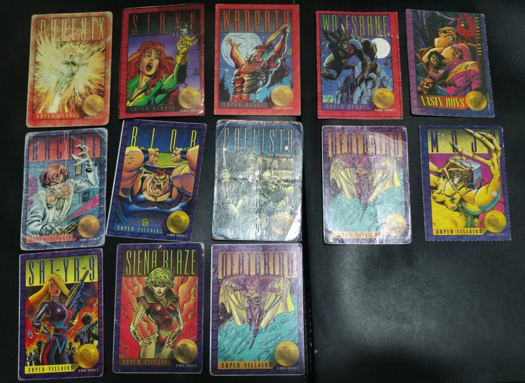 1993 Local Marvel Teks (27 pcs different cards) (Category: Raw Singles) located in Lipa City. Submitted by mark_collections (Listing ID 1373697094, Image 3). Description: 1993 Local Marvel Teks (27 pcs different cards) Mode of Payment: Gcash.
