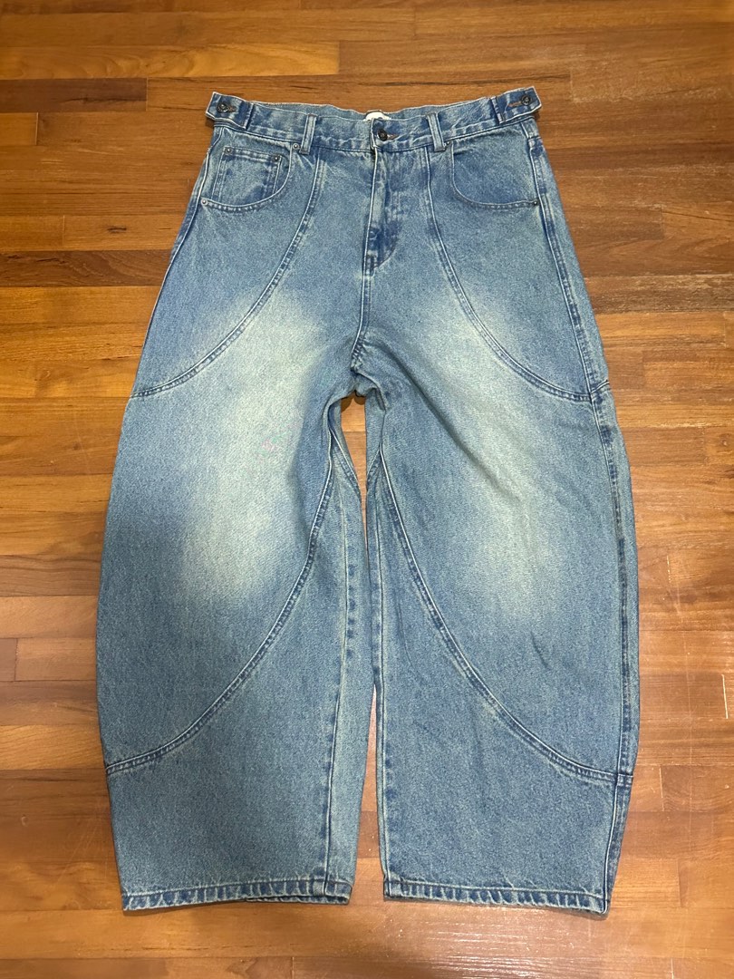 YOKE DENIM BALLON PANTS – YZ 9090 Yoke Denim Ballon Pants XL
