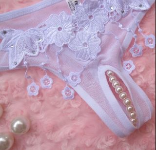 ❤️One折❤️Pearl Chain Panties U963363015659146883110