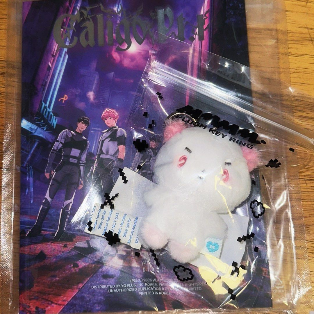 💗Set💗Plave mmmm Bamby Miimu Plush Keyring MD 公仔娃頭套, 興趣及