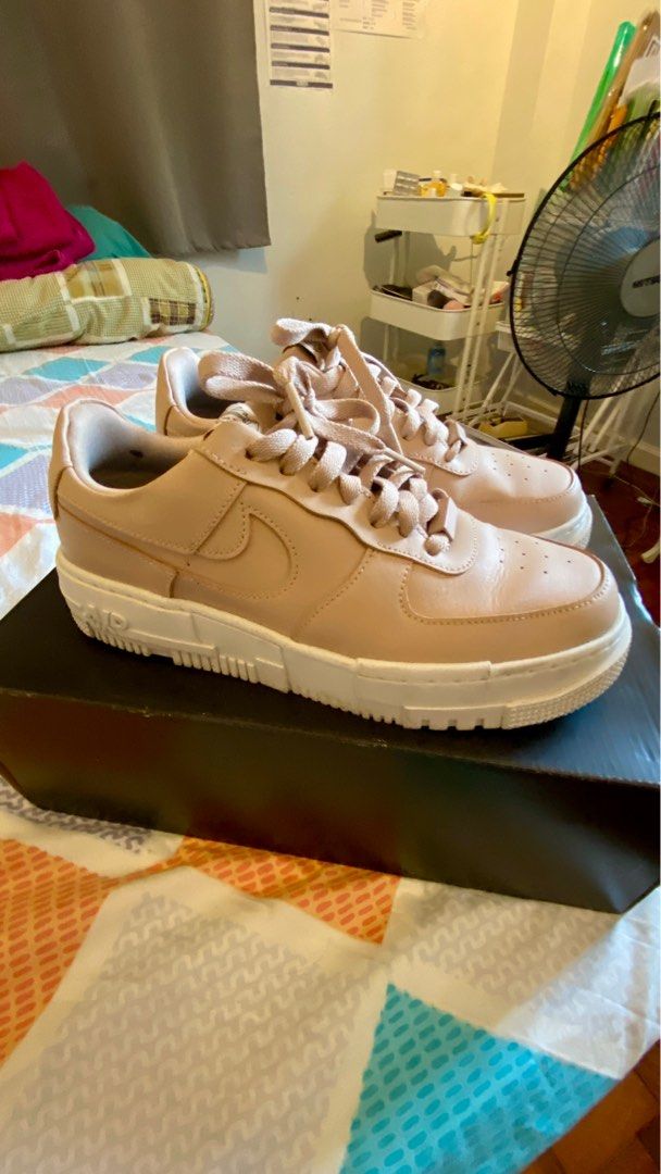 NIKE Air Force 1 Pixel Particle Beige (Category: Sneakers) located in Cainta. Submitted by nizzy28 (Listing ID 1373687258, Image 1). Description: Negotiable.