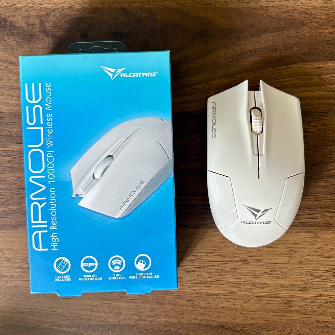 Alcatroz Airmouse Wireless Optical Mouse