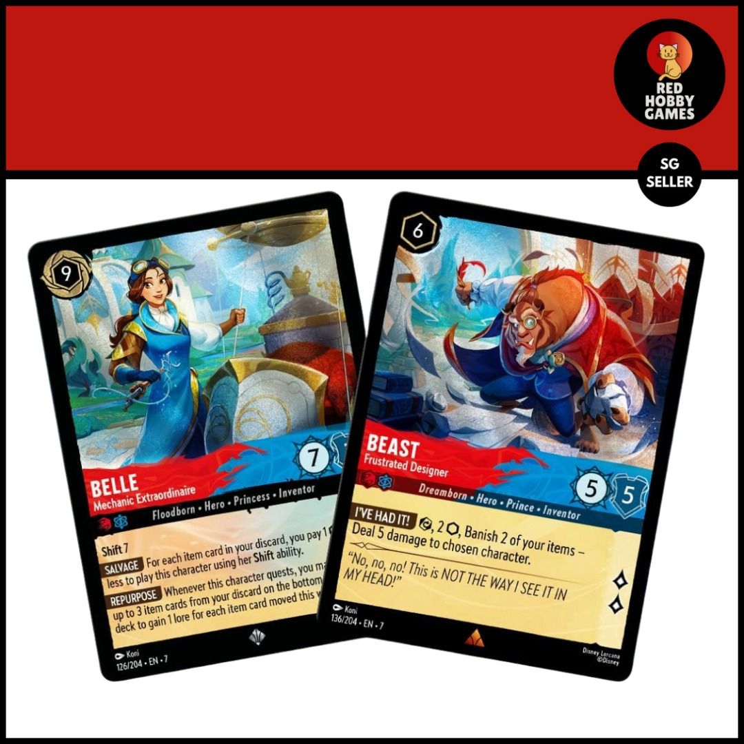 ARCHAZIA'S ISLAND STARTER DECK | RUBY & SAPPHIRE | DISNEY LORCANA SET 7 |  ENGLISH EDITION, Hobbies & Toys, Toys & Games on Carousell