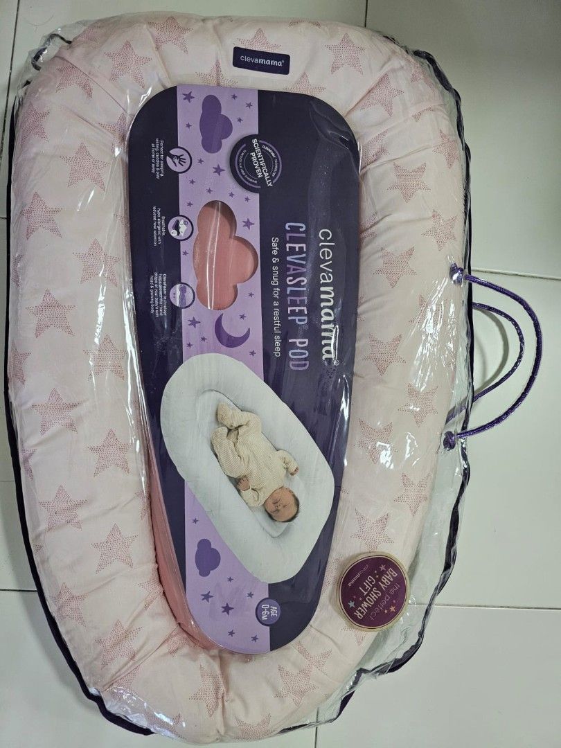Baby Cot, Baby Swinger and Baby Sleeping Pod (Category: Cots & Cribs) located in Singapore. Submitted by iron_kick (Listing ID 1373597359, Image 3). Description: Lightly used adjustable baby crib,Clevamama sleeping pod,3 in 1 baby rocker.For new 0-9months old.Selling because my daughter growth. All items' original price more than 350SGD..