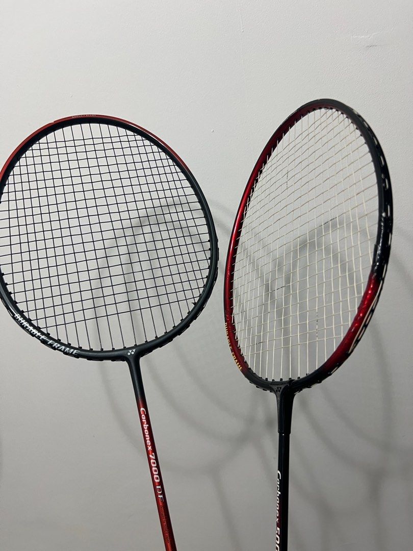 Carbonex Racket Vs. Golden Badminton Racket Yonex Carbonex, Sports Equipment, Sports & Games ...