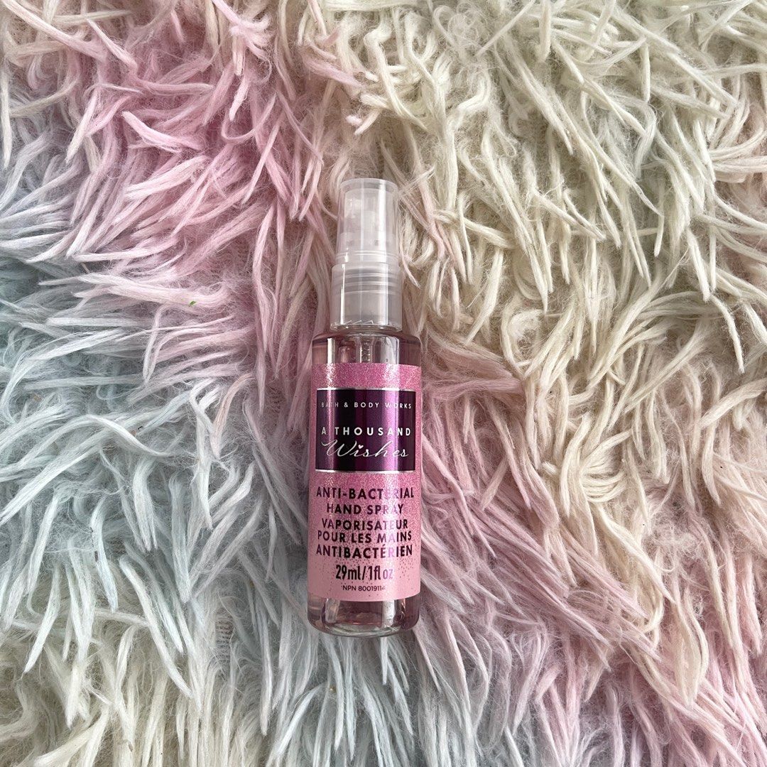 Bath and Body Works Sanitizer Spray (Category: Sanitizers & Disinfectants) located in Quezon City. Submitted by Little_Mist (Listing ID 1373638661, Image 2). Description: .
