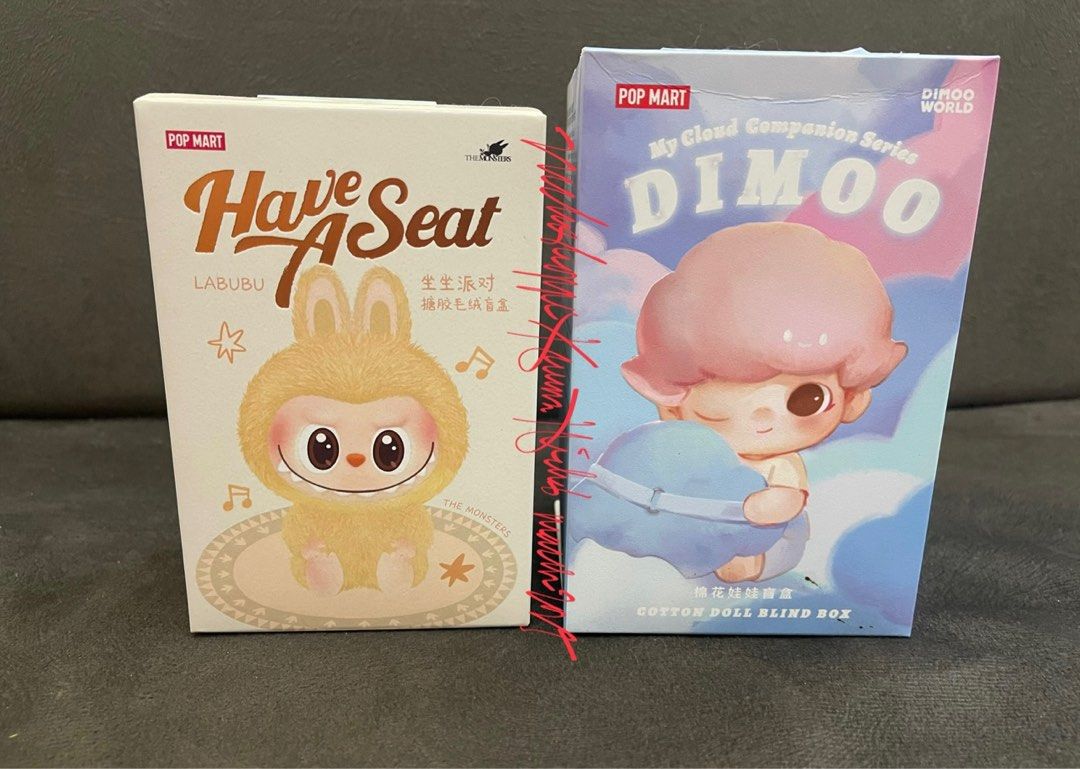 Below SRP DIMOO AND LABUBU PLUSHIES (Category: Plushies & Soft Toys) located in Makati City. Submitted by kevinnnickos (Listing ID 1373762063, Image 1). Description: For Sale: DIMOO (cyan) Cotton Doll. My cloud compassion series. = 800.00 LABUBU (QuQu) ‼️SOLD ❌= 800.00 Both authentic. Box opened at the bottom. Sealed Foil. Complete inclusions ( with box, foil and card). No issues. PM me for additional pictures and price inquiries. Madali tayo kau