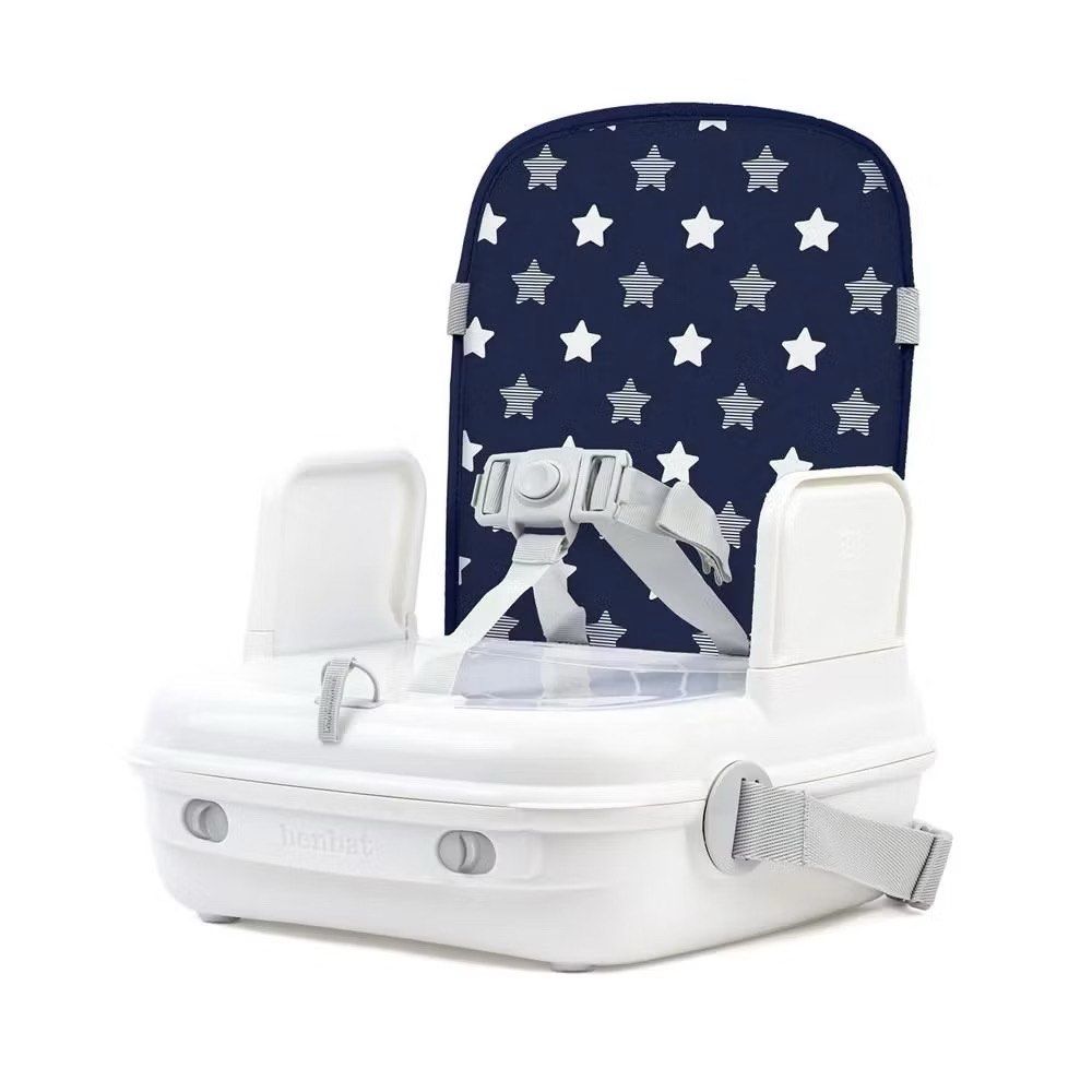 Benbat YummiGo2 Booster Seat (Navy Stars) (Category: Carriers & Slings) located in Singapore. Submitted by zennix (Listing ID 1373648711, Image 2). Description: Selling as hardly use. Used with care..