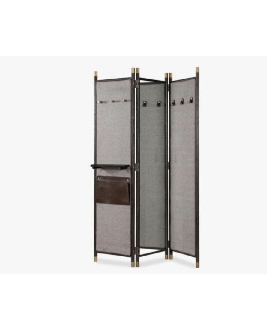 Commune divider (Category: Other Home Decor) located in Singapore. Submitted by newwardrobe123 (Listing ID 1373728021, Image 2). Description: Commune standing divider. Lightly used. Comes with full side mirror and leather detailings.