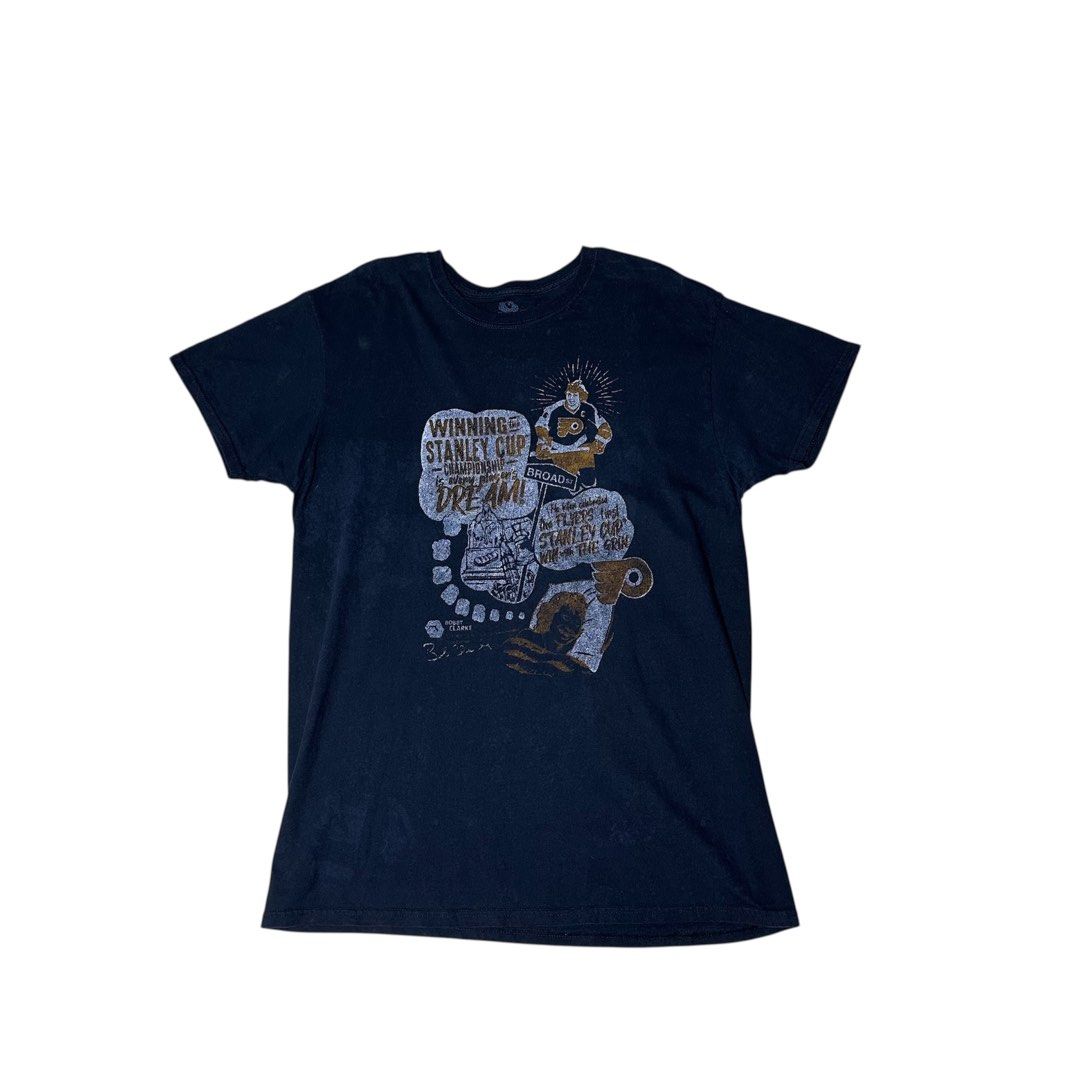 FOTL “Stanley Cup” Tee (Category: Tshirts & Polo Shirts ) located in Bacolod City. Submitted by 6100dripstreet (Listing ID 1373664165, Image 1). Description: Condition: 7/10 Issue: faded print Size: L Dimes (width x length): 21x29.5 (Swipe ⬅️ for more details) (mine,steal, and claim basis on IG) + shipping fee (Free shipping if you buy 3 or more) (Color may vary due to lighting).